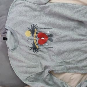 Oversized crewneck bad bunny